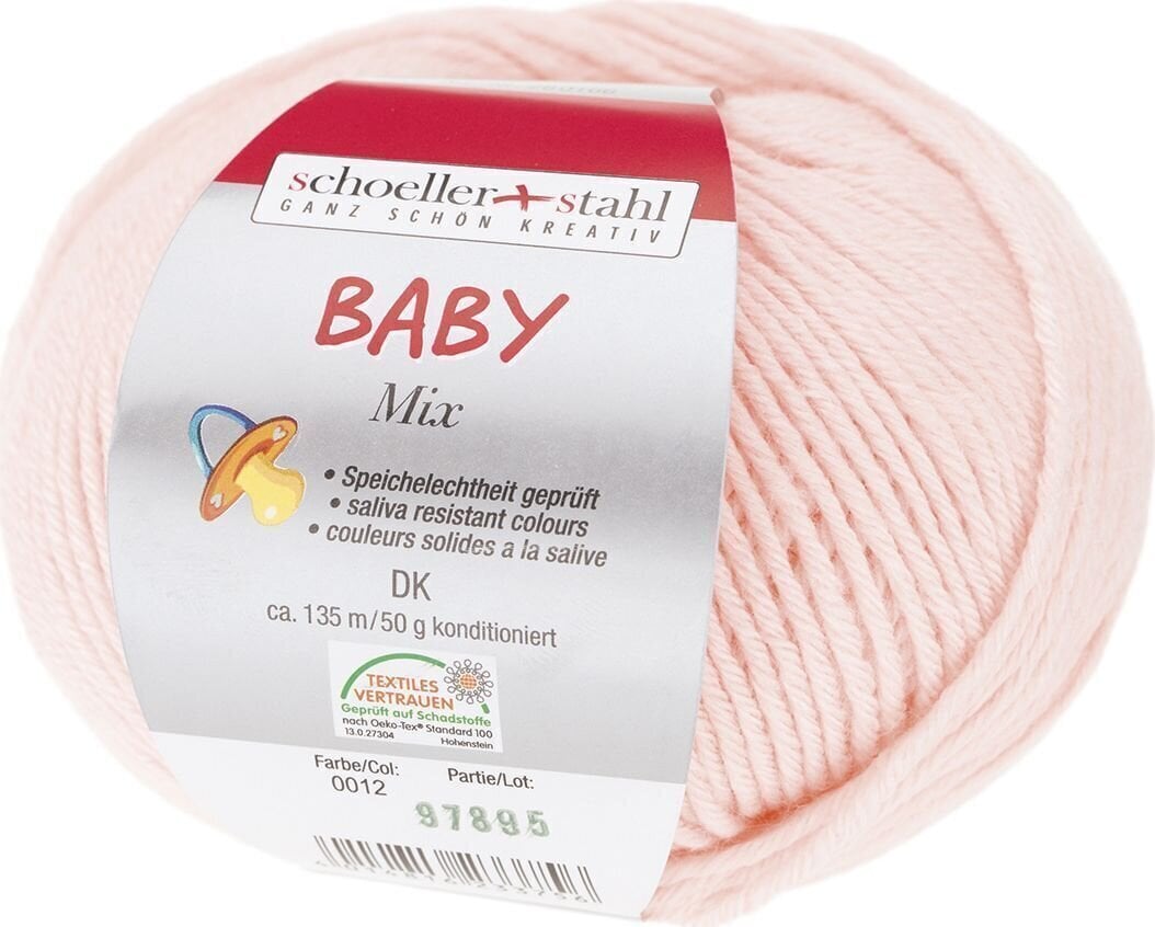 Fire de tricotat Schoeller + Stahl Baby Mix 90166-12 Apricot Fire de tricotat
