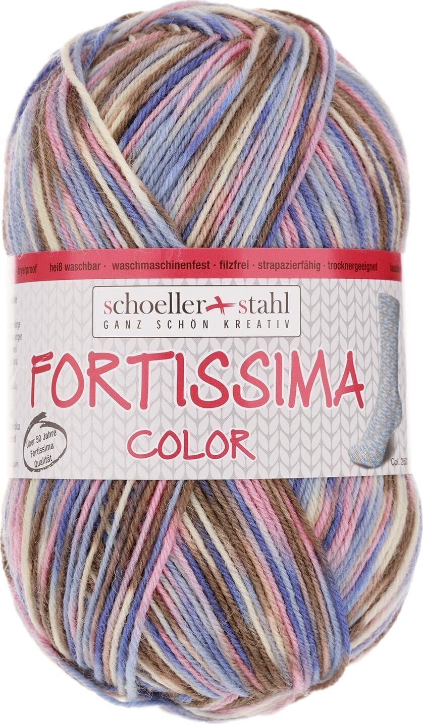 Pređa za pletenje Schoeller + Stahl Fortissima Color 90028-2500 Hoarfrost Pređa za pletenje