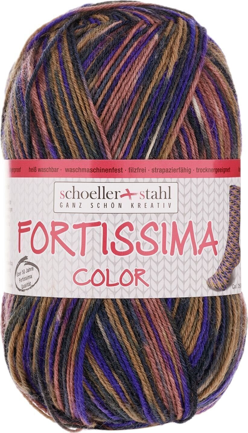 Pređa za pletenje Schoeller + Stahl Fortissima Color 90028-2502 Bark Pređa za pletenje