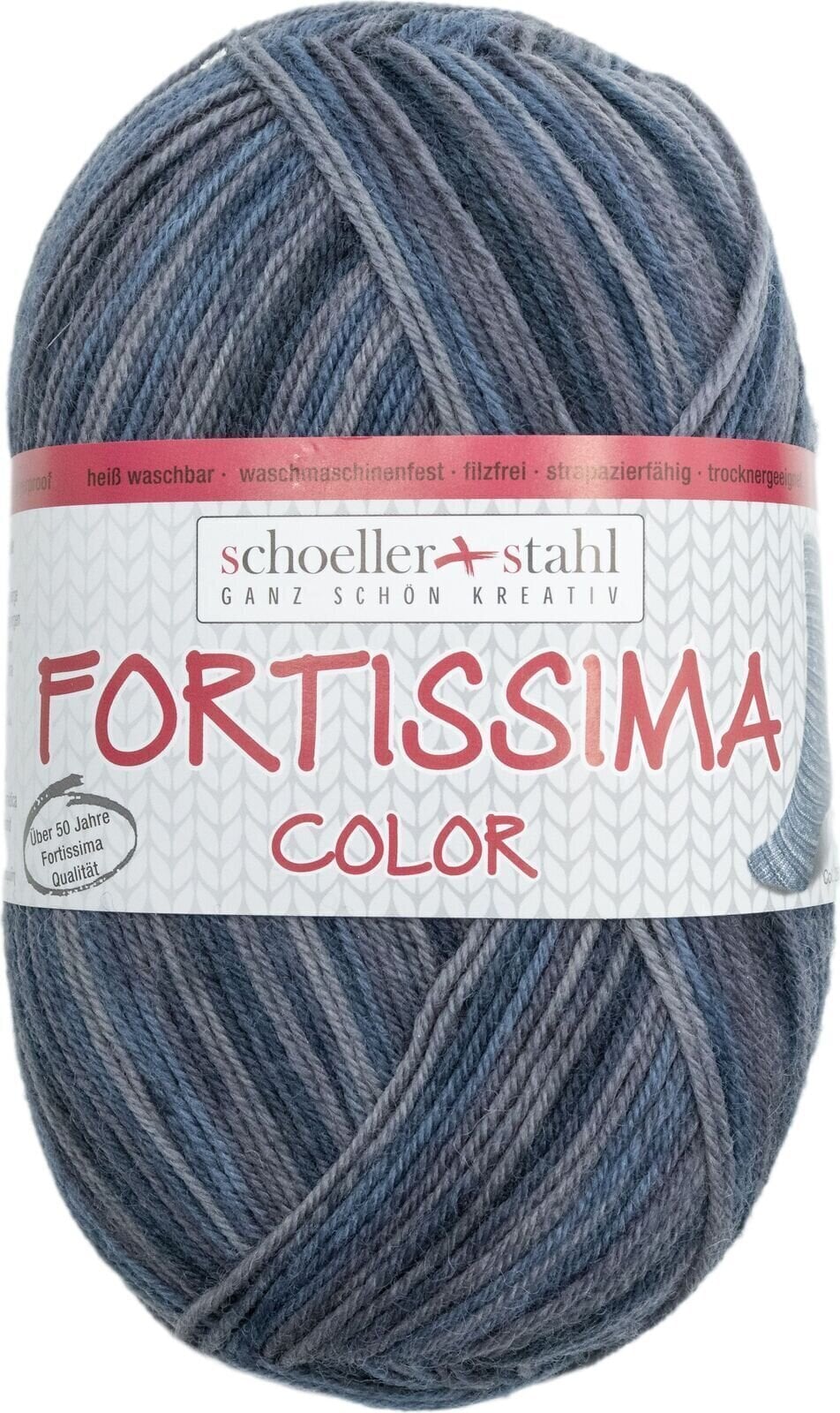 Pređa za pletenje Schoeller + Stahl Fortissima Color 90028-2506 Anthracite Pređa za pletenje