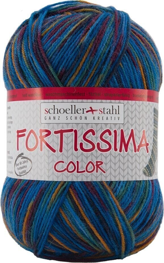 Fire de tricotat Schoeller + Stahl Fortissima Color 90028-2410 Denim Fire de tricotat