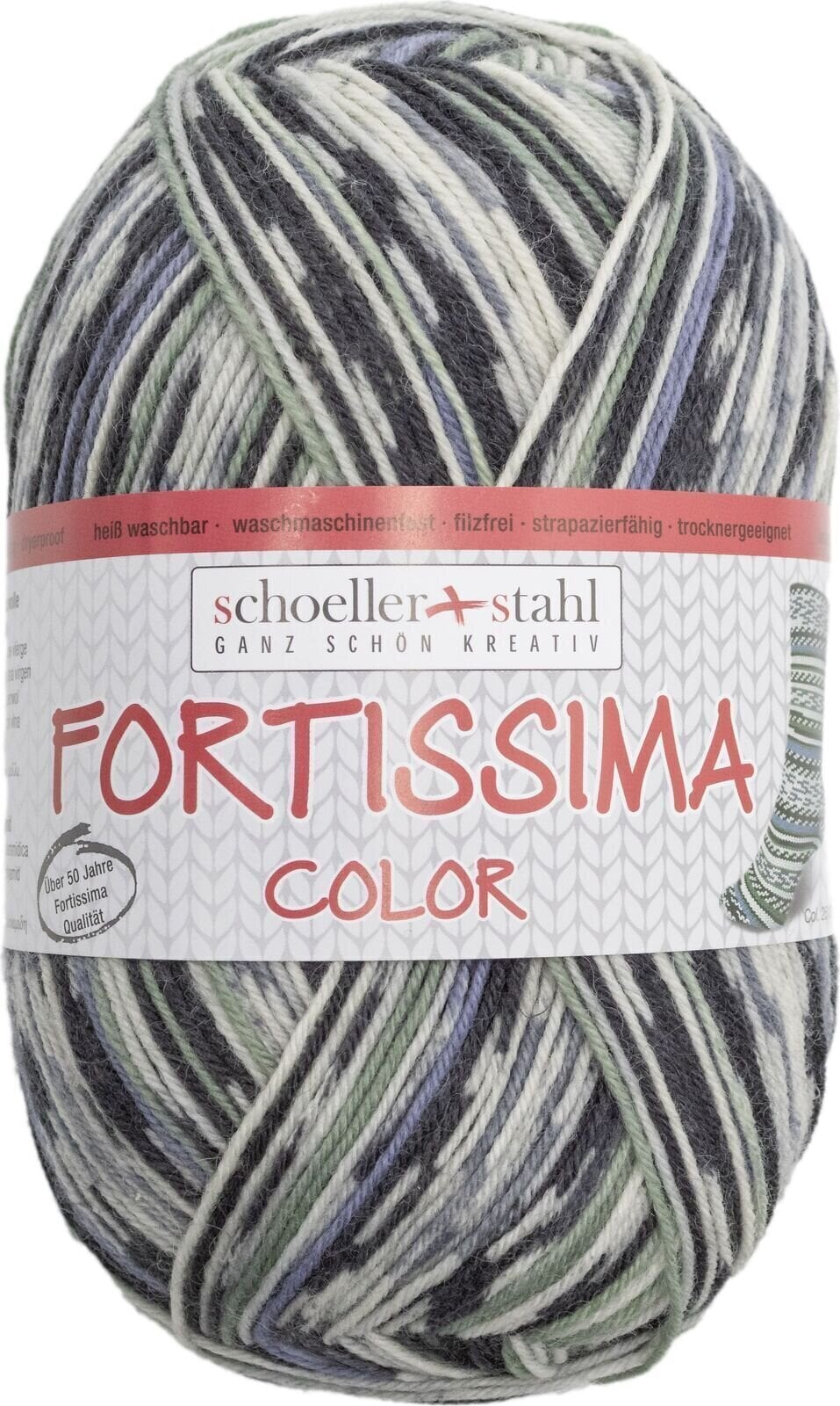 Pređa za pletenje Schoeller + Stahl Fortissima Color 90028-2510 Rostock Pređa za pletenje
