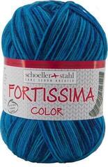 Pređa za pletenje Schoeller + Stahl Fortissima Color 90028-2451 Lagoon Pređa za pletenje