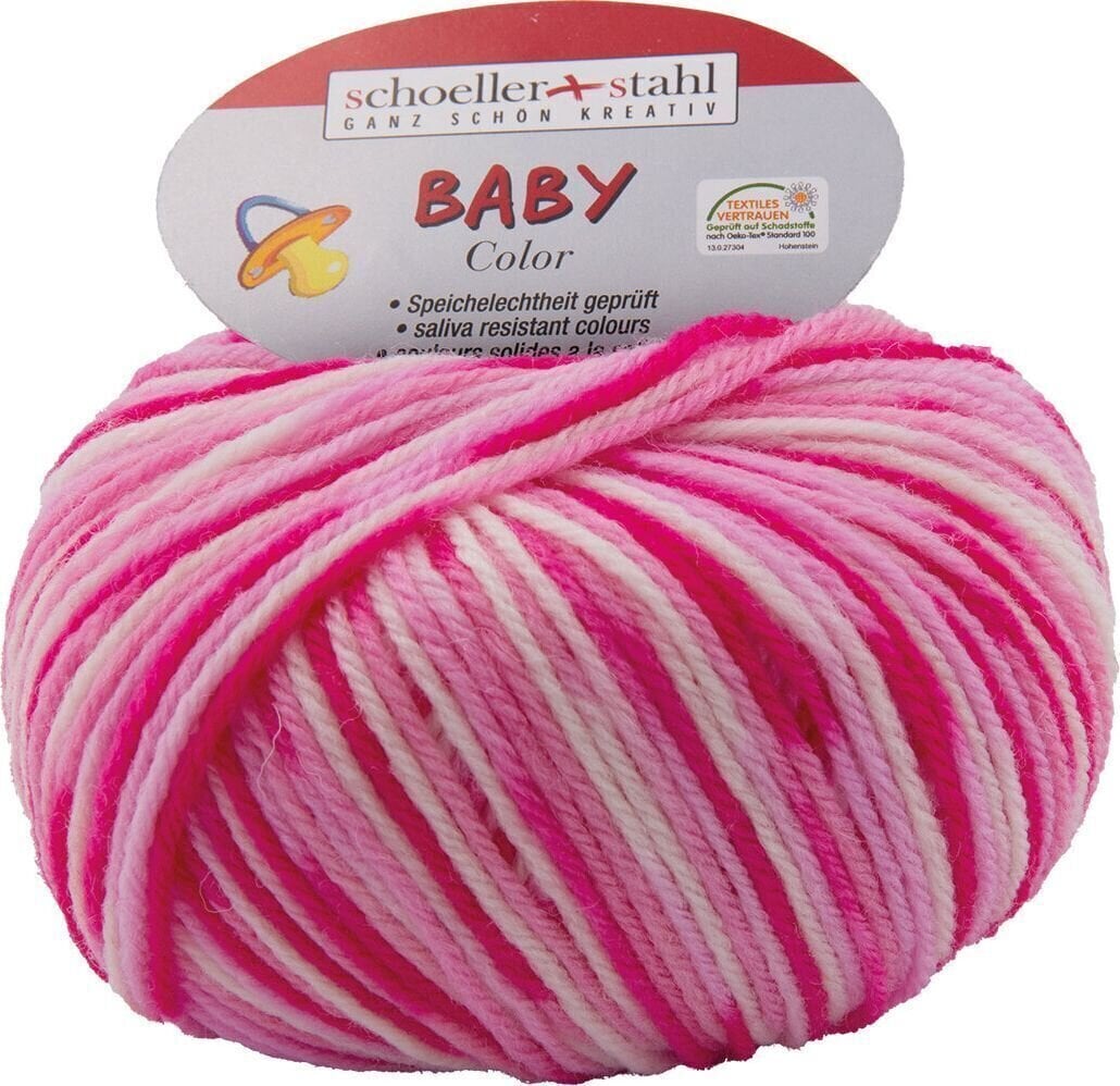 Pređa za pletenje Schoeller + Stahl Baby Color 93457-3992 Rosé Pređa za pletenje