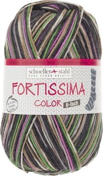 Pređa za pletenje Schoeller + Stahl Fortissima Color 6-fach 90008-159 Grey Multicolour Pređa za pletenje - 1