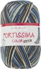Pređa za pletenje Schoeller + Stahl Fortissima Color 6-fach 90008-160 Blue Multicolour Pređa za pletenje