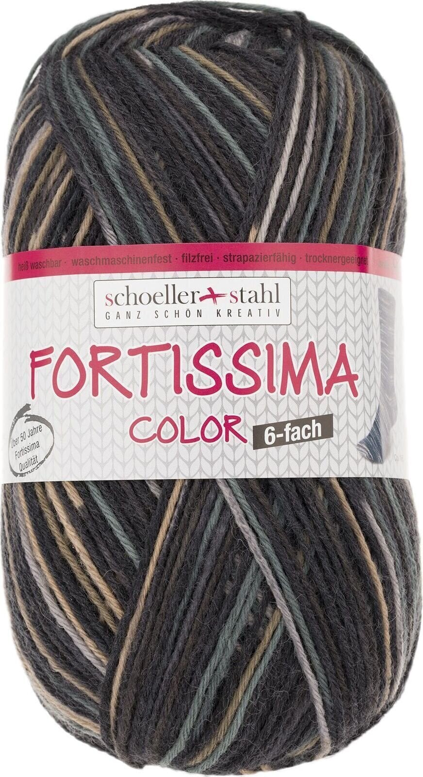 Pređa za pletenje Schoeller + Stahl Fortissima Color 6-fach 90008-166 Rodeo Pređa za pletenje