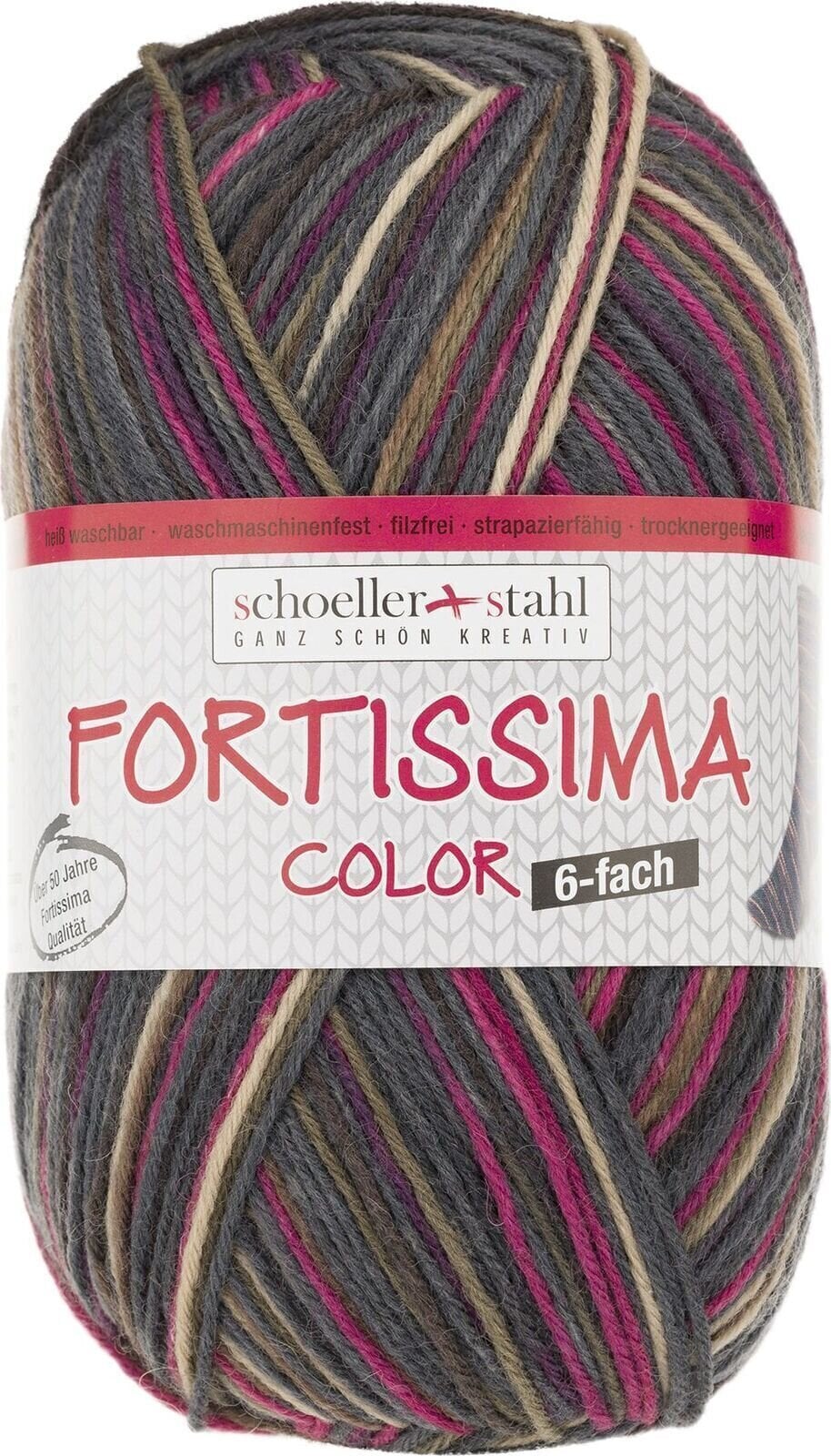 Pređa za pletenje Schoeller + Stahl Fortissima Color 6-fach 90008-168 Expedition Pređa za pletenje