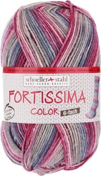 Pređa za pletenje Schoeller + Stahl Fortissima Color 6-fach 90008-202 Erica Pređa za pletenje - 1