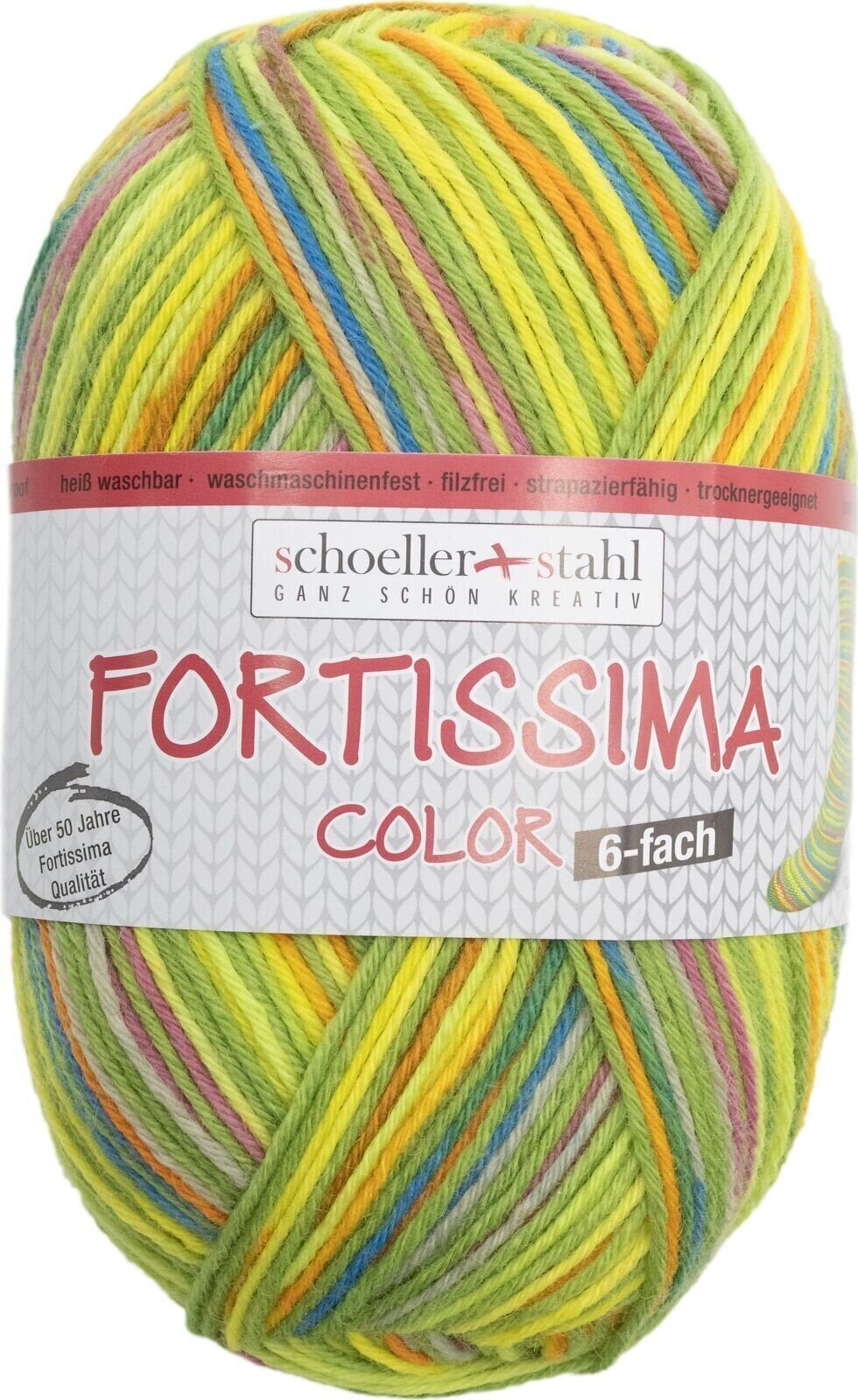 Pređa za pletenje Schoeller + Stahl Fortissima Color 6-fach 90008-232 Green Pređa za pletenje