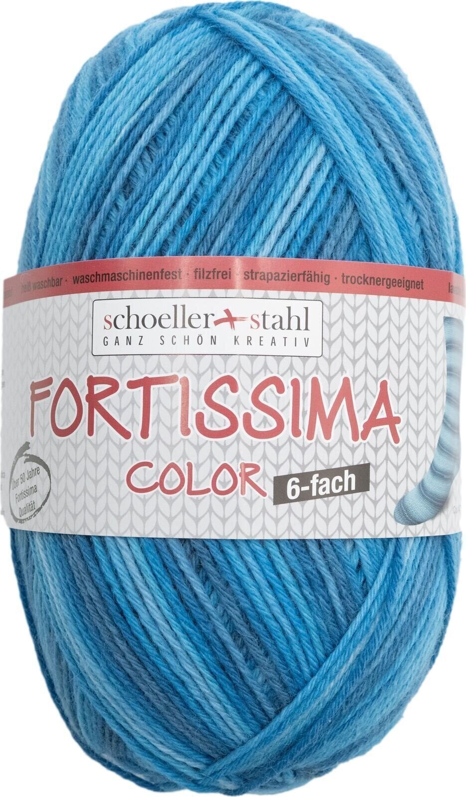Pređa za pletenje Schoeller + Stahl Fortissima Color 6-fach 90008-471 Lapis Lazuli Pređa za pletenje