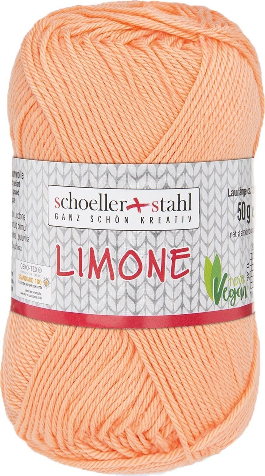 Pređa za pletenje Schoeller + Stahl Limone 90130-02 Apricot Pređa za pletenje