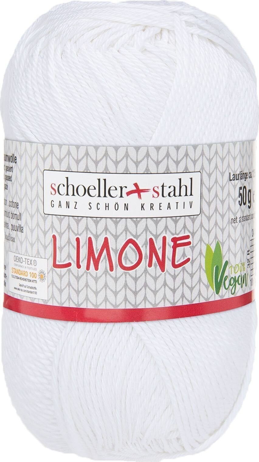 Pređa za pletenje Schoeller + Stahl Limone 90130-06 Brilliant White Pređa za pletenje