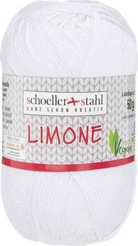 Pređa za pletenje Schoeller + Stahl Limone 90130-06 Brilliant White Pređa za pletenje - 1