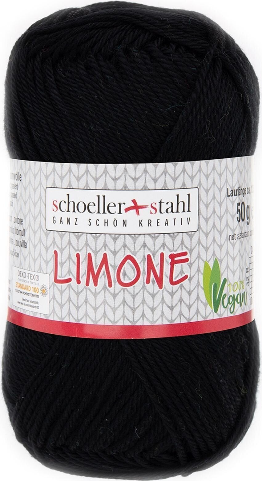 Pređa za pletenje Schoeller + Stahl Limone 90130-24 Black Pređa za pletenje