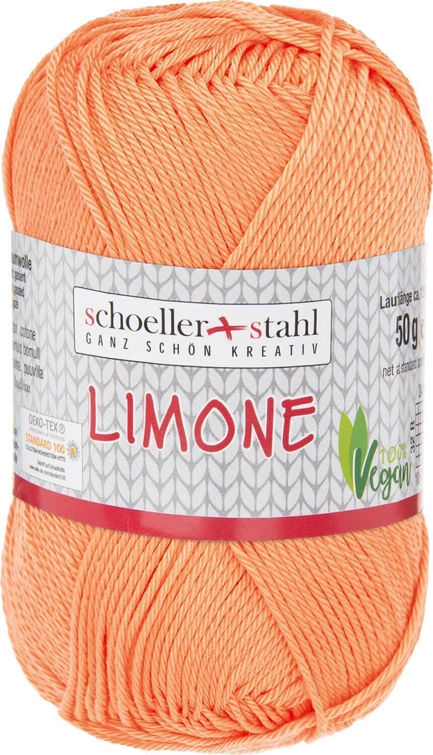Pređa za pletenje Schoeller + Stahl Limone 90130-29 Orange Pređa za pletenje