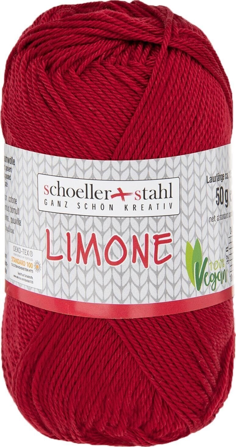 Pređa za pletenje Schoeller + Stahl Limone 90130-78 Ruby Pređa za pletenje