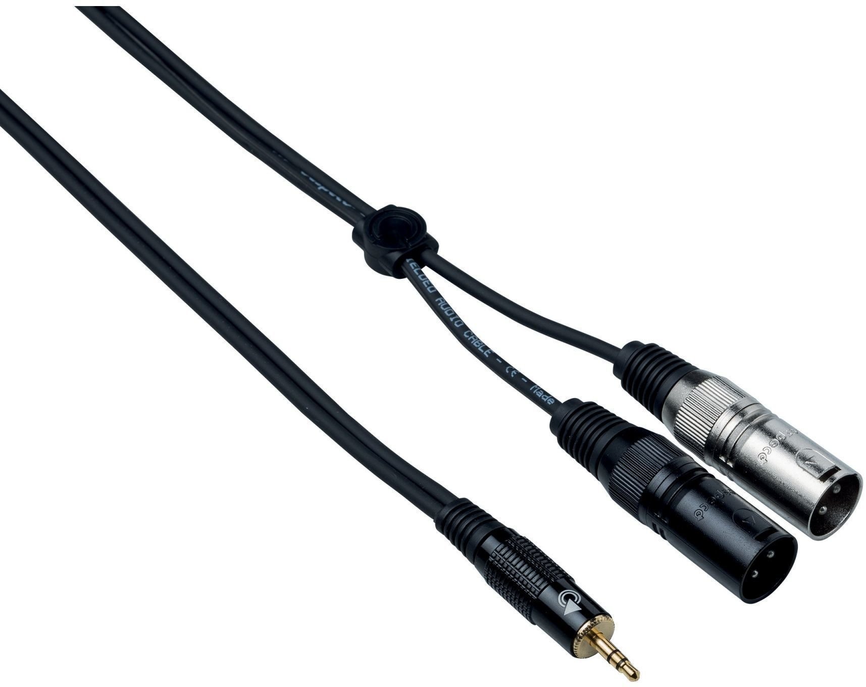 Audio kábel Bespeco EAYMS2MX150 1,5 m Audio kábel