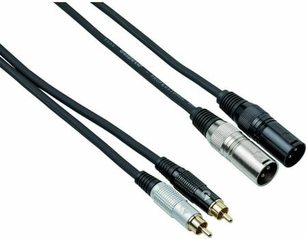 Audio kabel Bespeco EAY2X2R150 1,5 m Audio kabel