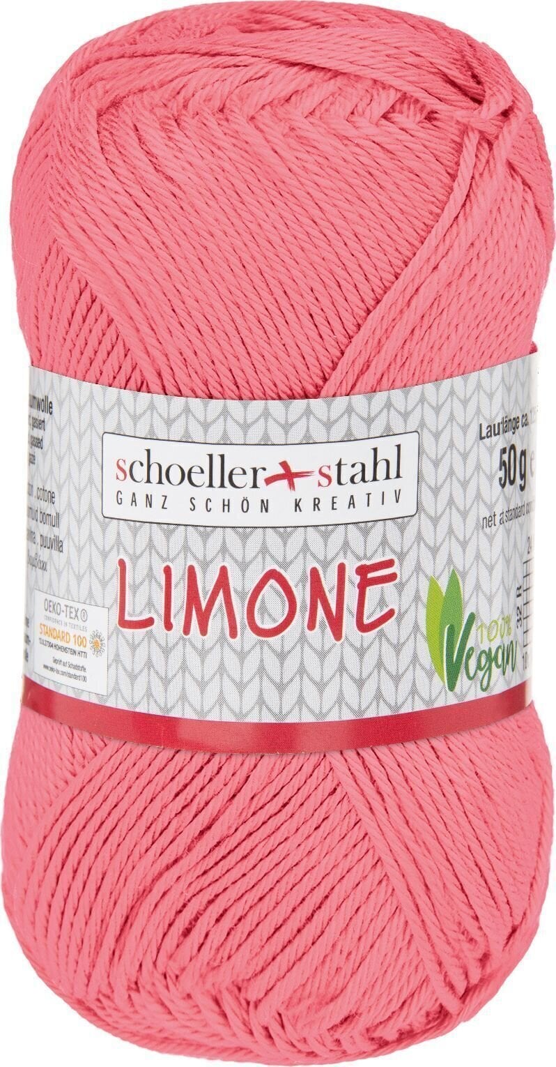 Pređa za pletenje Schoeller + Stahl Limone 90130-156 Flamingo Pređa za pletenje