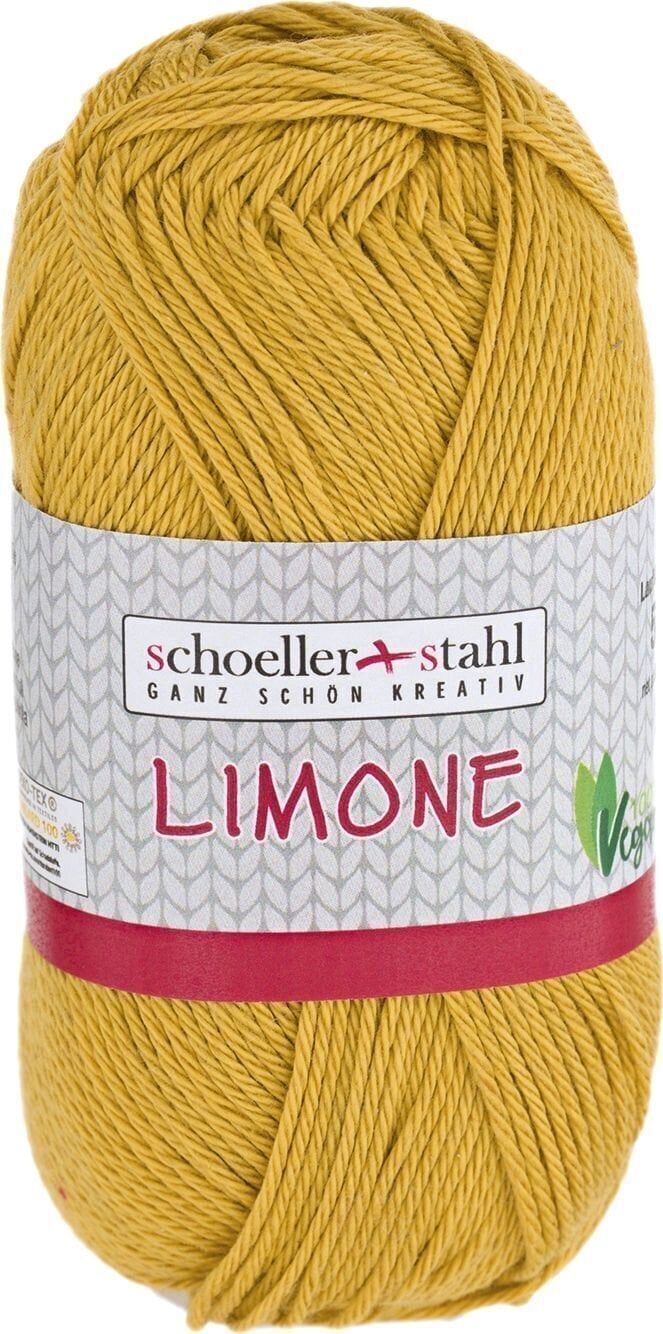 Pređa za pletenje Schoeller + Stahl Limone 90130-186 Mustard Pređa za pletenje