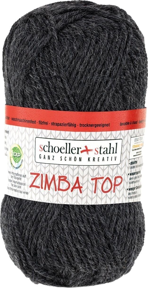 Fire de tricotat Schoeller + Stahl Zimba Top 90137-01 Anthracite Mottled Fire de tricotat