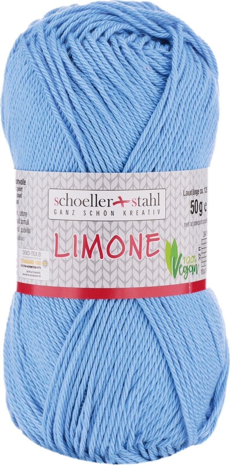 Pređa za pletenje Schoeller + Stahl Limone 90130-196 Sky Pređa za pletenje