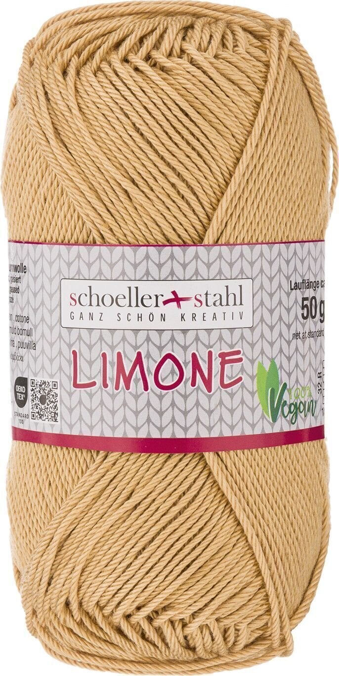 Pređa za pletenje Schoeller + Stahl Limone 90130-198 Camel Pređa za pletenje