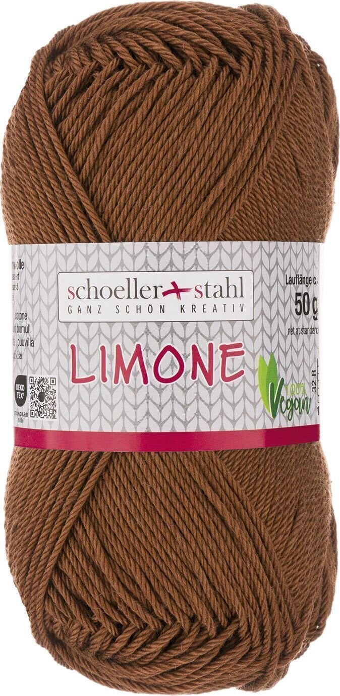 Pređa za pletenje Schoeller + Stahl Limone 90130-201 Chestnut Pređa za pletenje