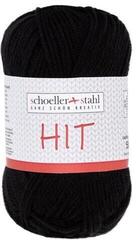 Knitting Yarn Schoeller + Stahl Hit 93657-02 Black Knitting Yarn
