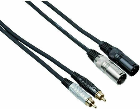 Готов аудио кабел Bespeco EAY2X2R500 5 m Готов аудио кабел - 1