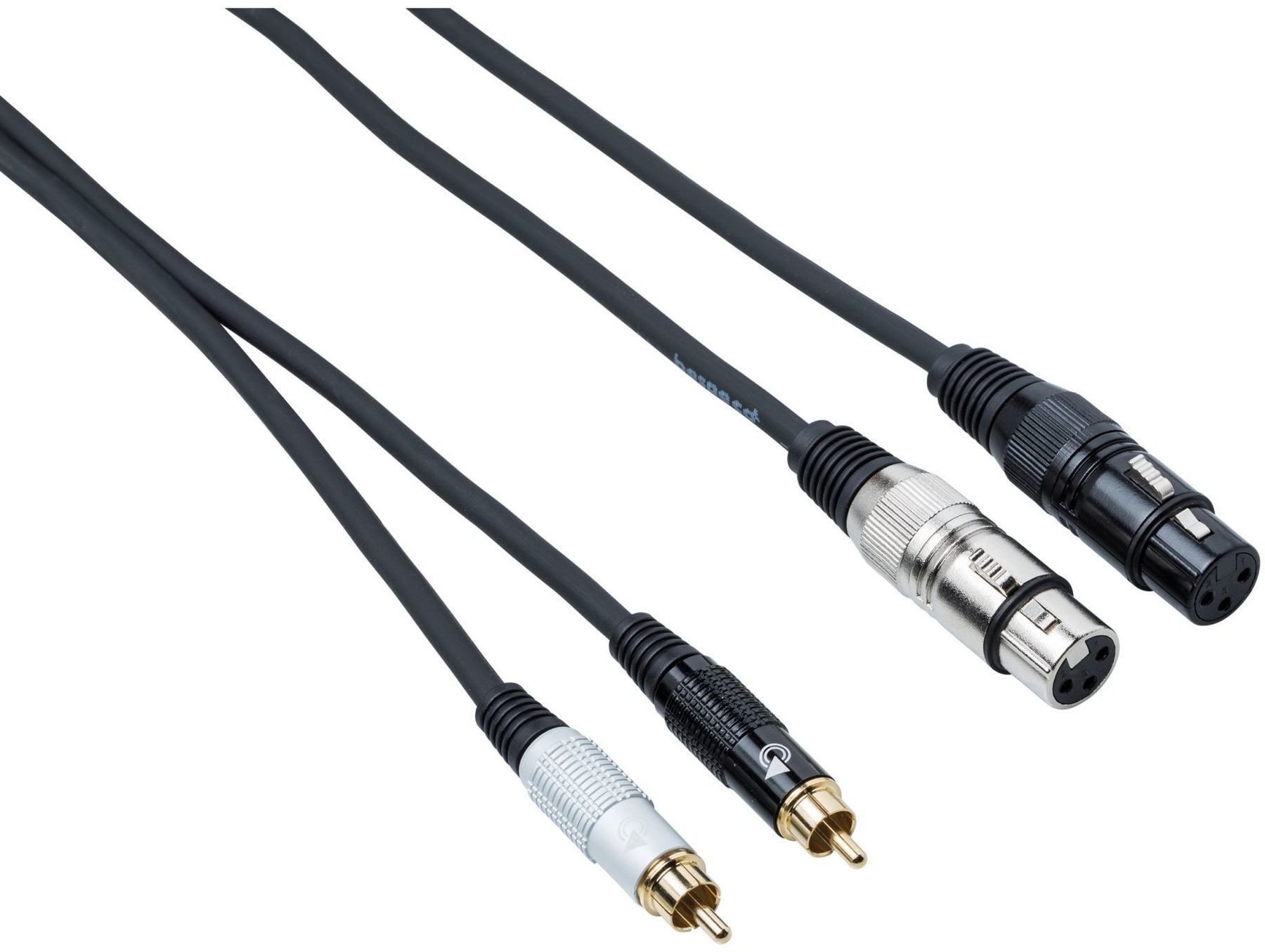 Готов аудио кабел Bespeco EAY2F2R150 1,5 m Готов аудио кабел