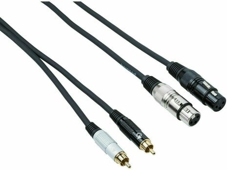 Audio Cable Bespeco EAY2F2R150 1,5 m Audio Cable - 1