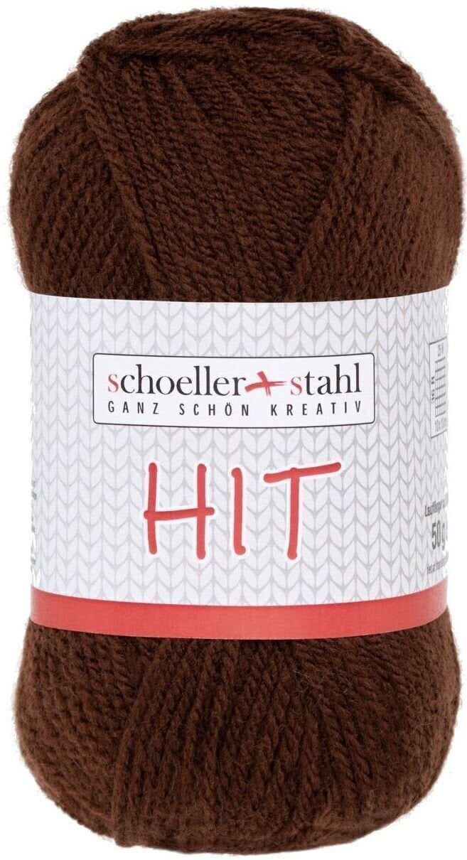 Pređa za pletenje Schoeller + Stahl Hit 93657-17 Dark Brown Pređa za pletenje