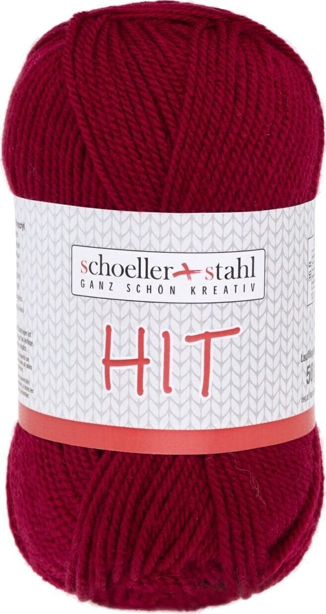 Fire de tricotat Schoeller + Stahl Hit 93657-32 Bordeaux Fire de tricotat