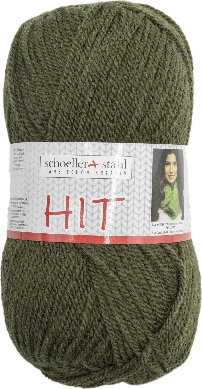 Pređa za pletenje Schoeller + Stahl Hit 93657-259 Loden Pređa za pletenje
