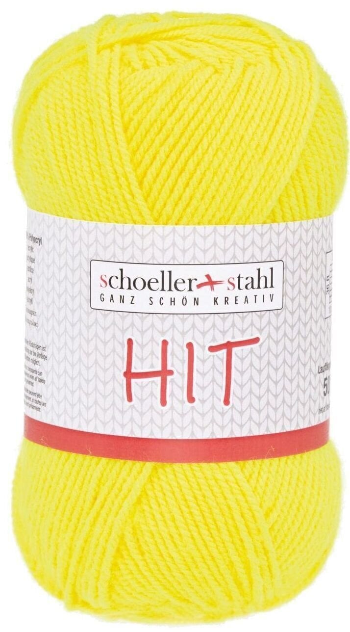 Pređa za pletenje Schoeller + Stahl Hit 93657-34 Neon Yellow Pređa za pletenje