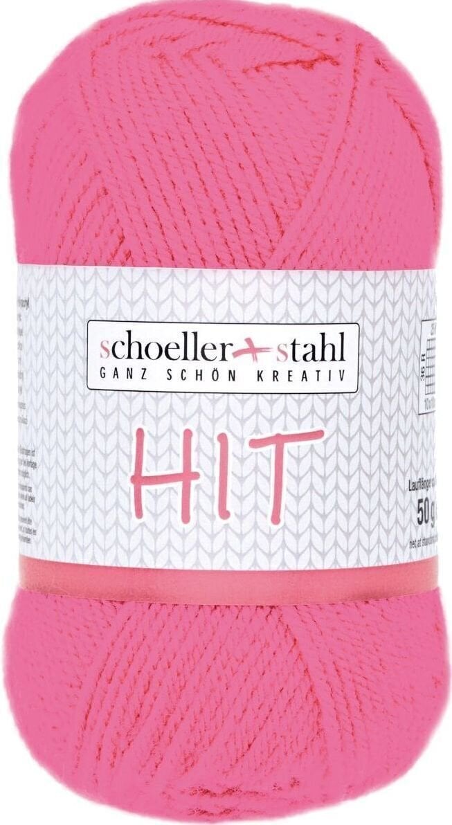 Pređa za pletenje Schoeller + Stahl Hit 93657-36 Neon Pink Pređa za pletenje