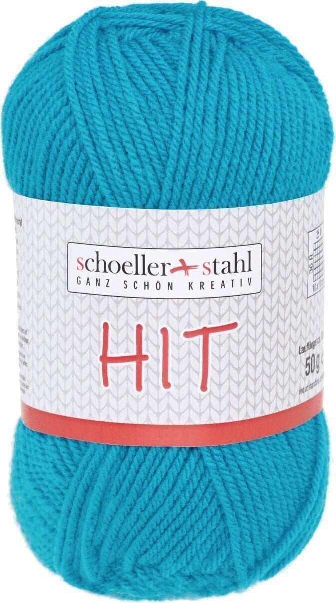 Pređa za pletenje Schoeller + Stahl Hit 93657-37 Turquoise Pređa za pletenje