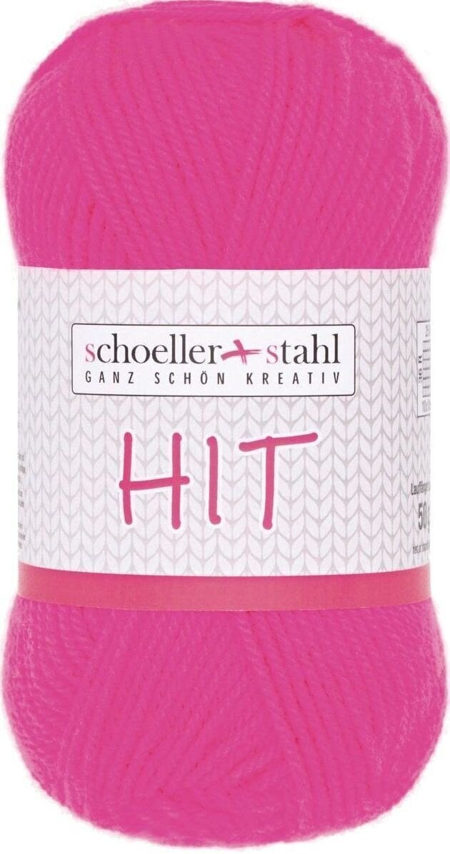 Pređa za pletenje Schoeller + Stahl Hit 93657-221 Neon Cyclamen Pređa za pletenje