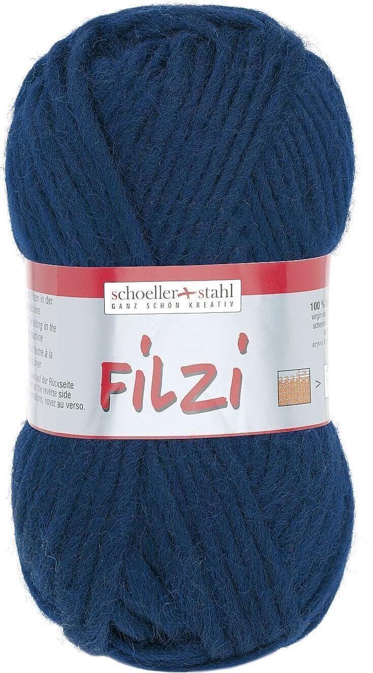 Pređa za pletenje Schoeller + Stahl Filzi 90119-04 Navy Pređa za pletenje