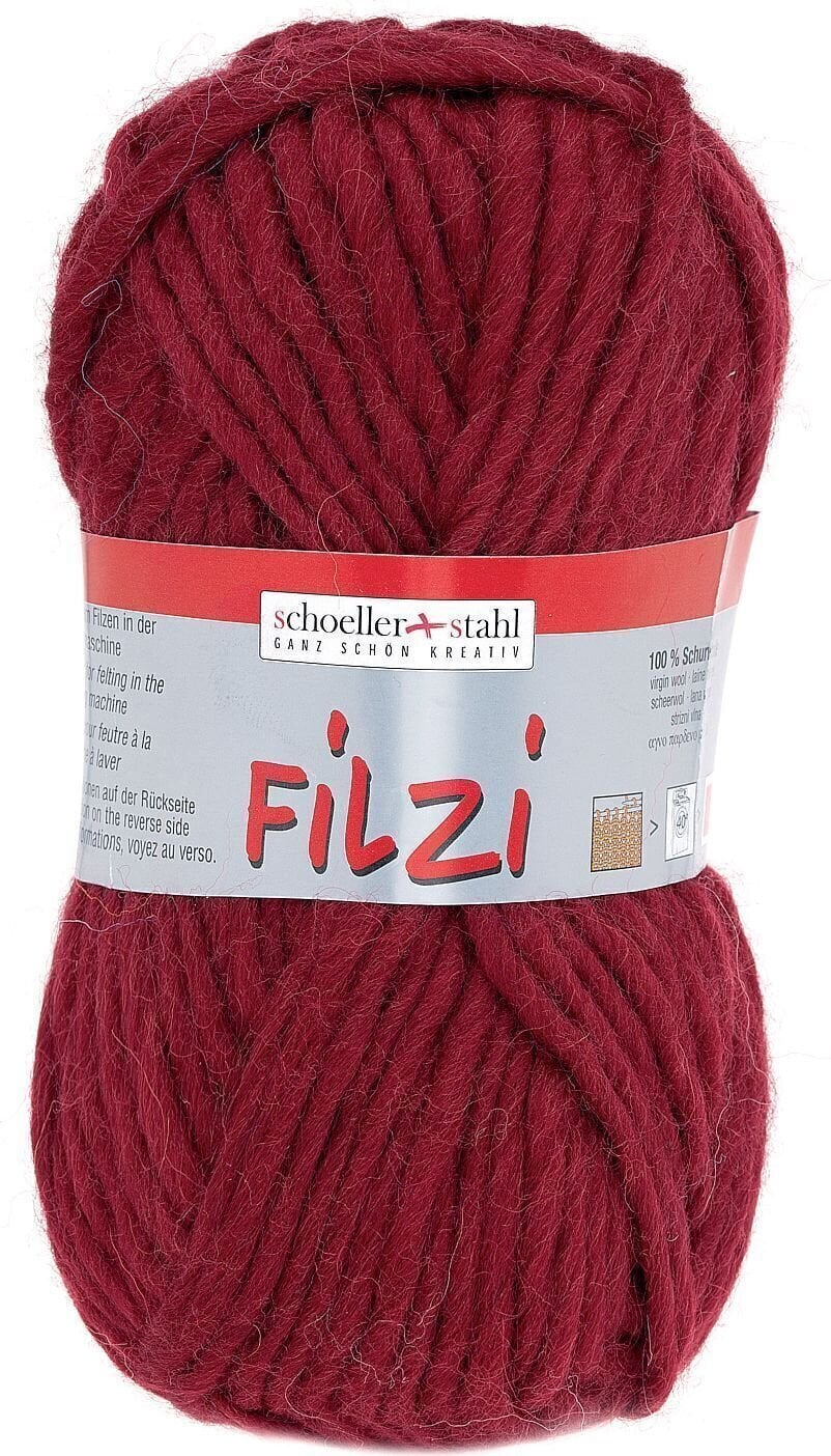 Pređa za pletenje Schoeller + Stahl Filzi 90119-08 Bordeaux Pređa za pletenje
