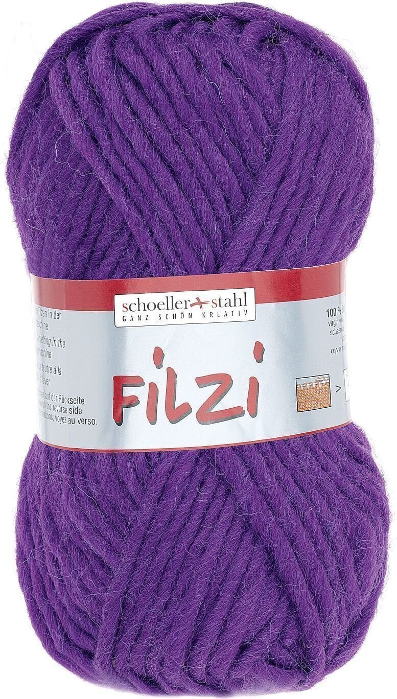 Pređa za pletenje Schoeller + Stahl Filzi 90119-17 Aubergine Pređa za pletenje