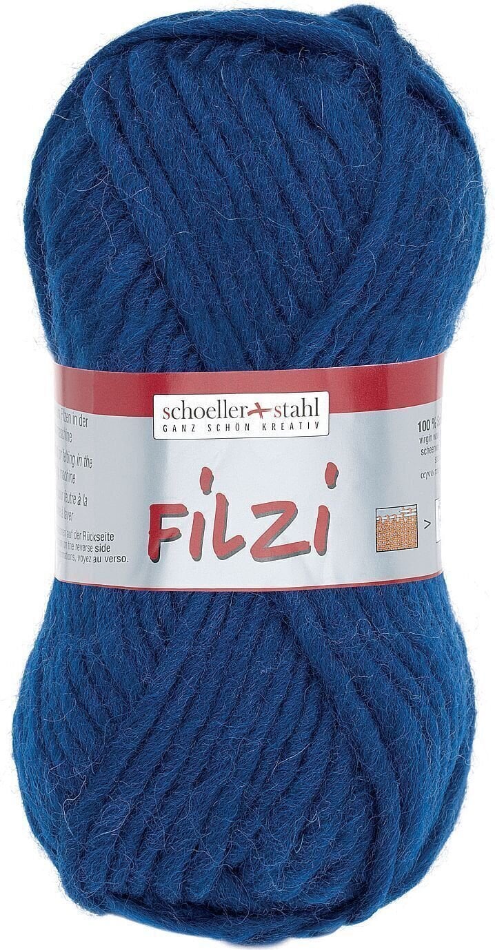 Pređa za pletenje Schoeller + Stahl Filzi 90119-18 Denim Pređa za pletenje