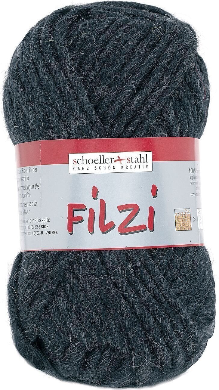 Pređa za pletenje Schoeller + Stahl Filzi 90119-29 Anthracite Mottled Pređa za pletenje