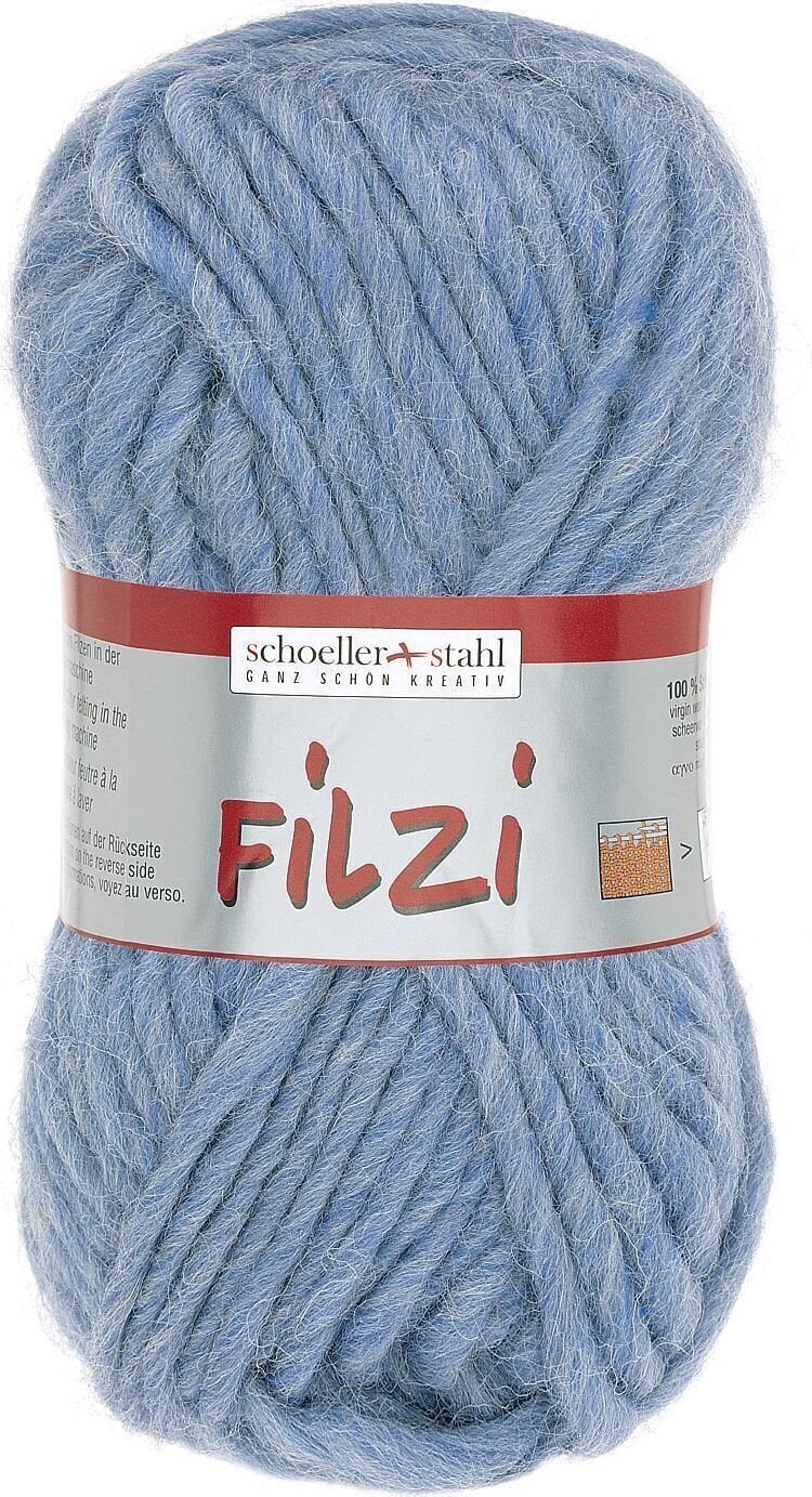 Pređa za pletenje Schoeller + Stahl Filzi 90119-38 Denim Mottled Pređa za pletenje