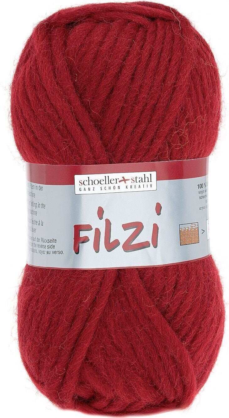 Pređa za pletenje Schoeller + Stahl Filzi 90119-41 Cherry Pređa za pletenje