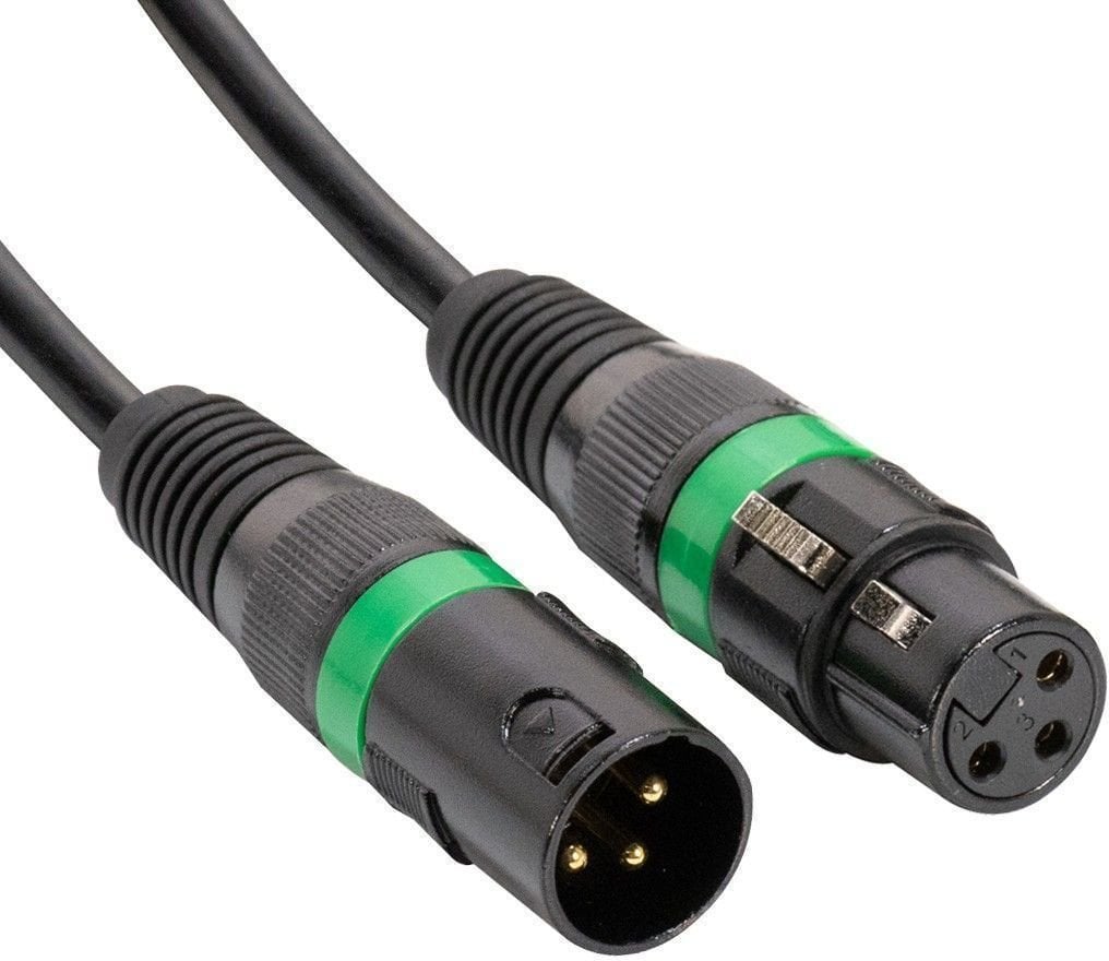 Kabel k DMX světlu ADJ AC-DMX3/5 3 p. XLRm/3 p. XLRf 5m DMX