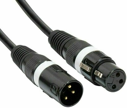 DMX Light Cable ADJ AC-DMX3/3 3 p. XLRm/3 p. XLRf 3m DMX