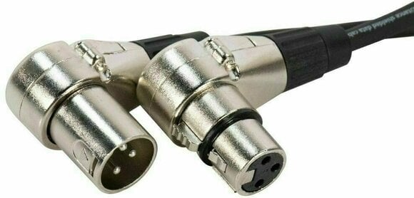 DMX Light Cable ADJ AC-DMX3/1,5-90 - 90° XLR Cables 110 OHM - 1
